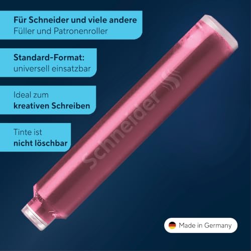 schneider-pastell-tintenpatrone-rose-standard-patronen-f-r-f-ller-6-st-ck image 8