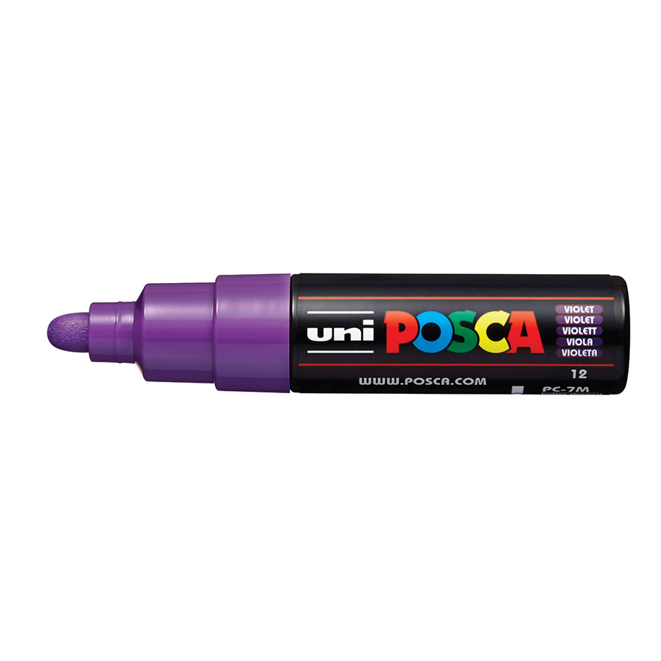 uni-ball-posca-pc-7m-acryl-farbmarker-breit image 3