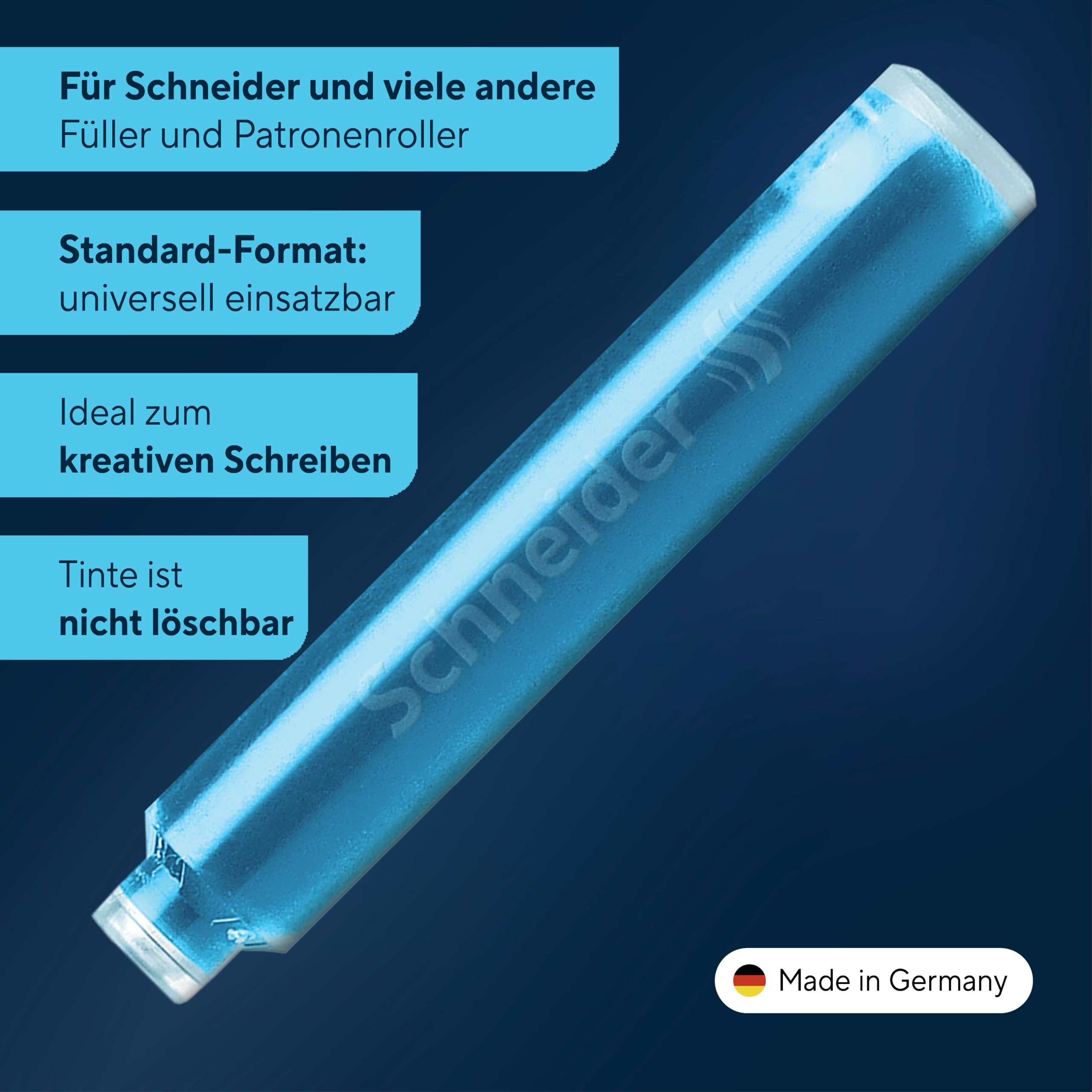 schneider-pastell-tintenpatronen-ice-blue-6-st-ck-standard image 2