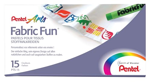 pentel-fabric-fun-pts-15-stoffmalkreide-15er-etui image 8