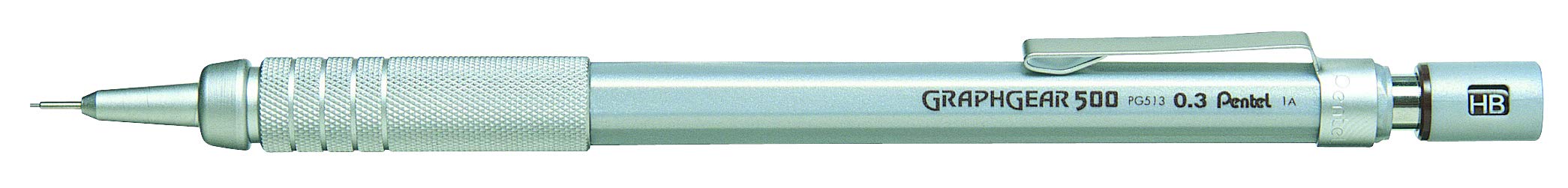 pentel-graphgear-500-pg515-druckbleistift-0-5-mm-hb-mit-metall-griffzone image 6