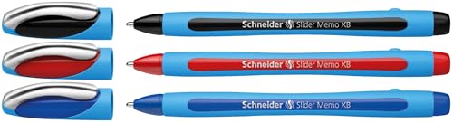 schneider-slider-memo-xb-kugelschreiber-3er-etui-rot-schwarz-blau image 7