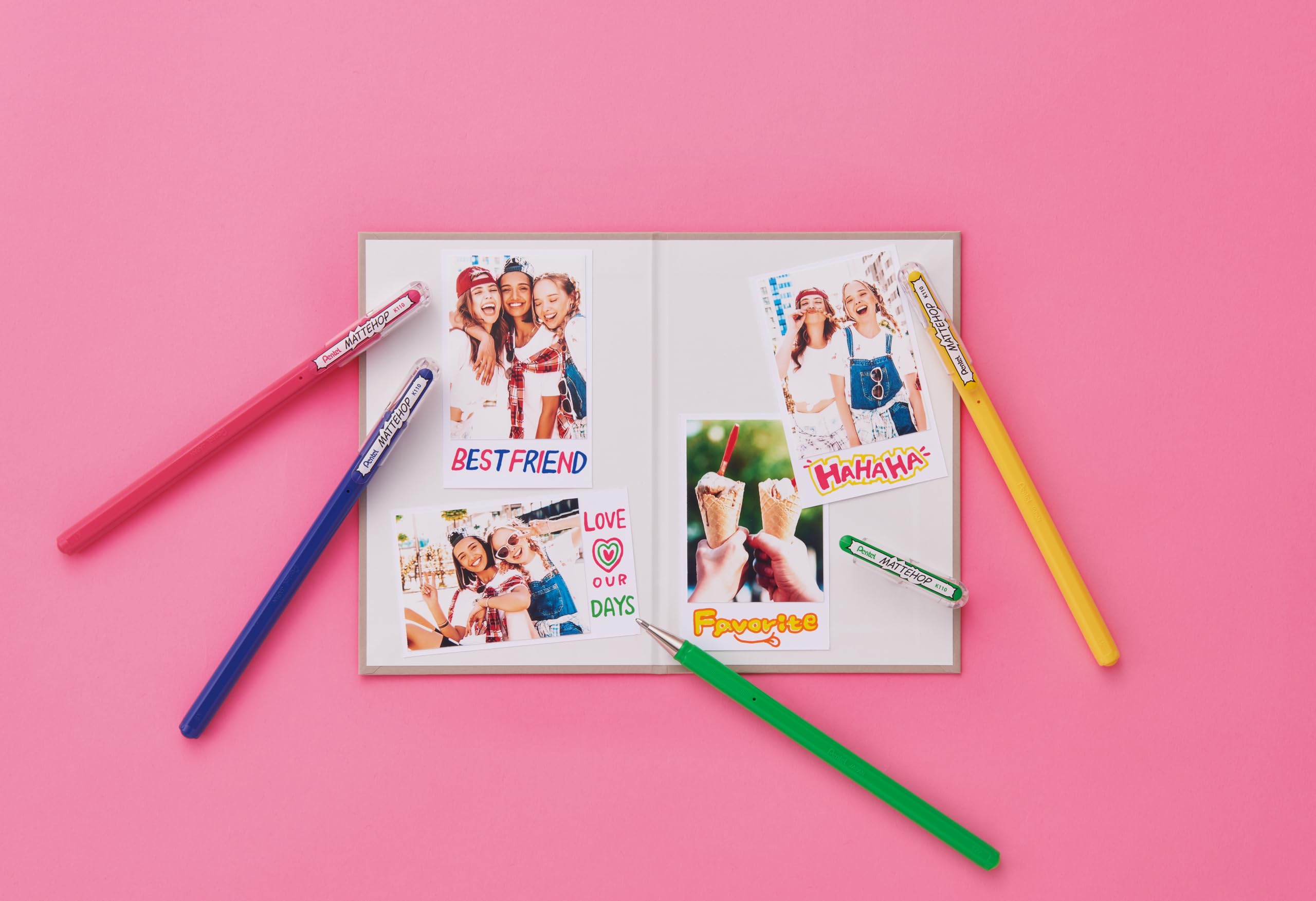 pentel-mattehop-k110-v7stb-gel-tintenroller-set-sweet-colours-7-farben image 5