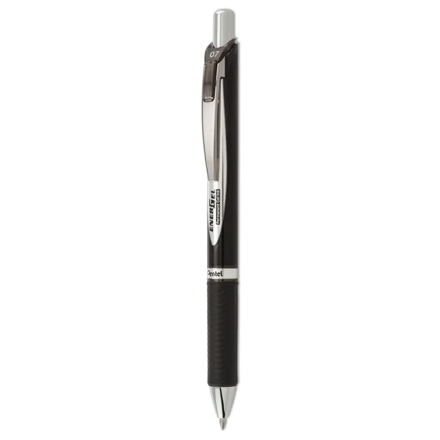 pentel-energel-document-blp77-ax-gel-tintenroller-0-7-mm-schwarz image 1