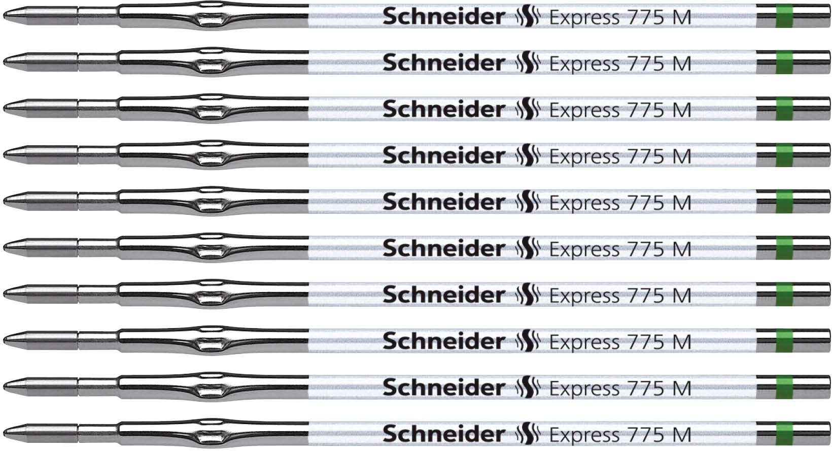 schneider-express-775-m-kugelschreibermine-dokumentenecht-10er-pack-gr-n image 1