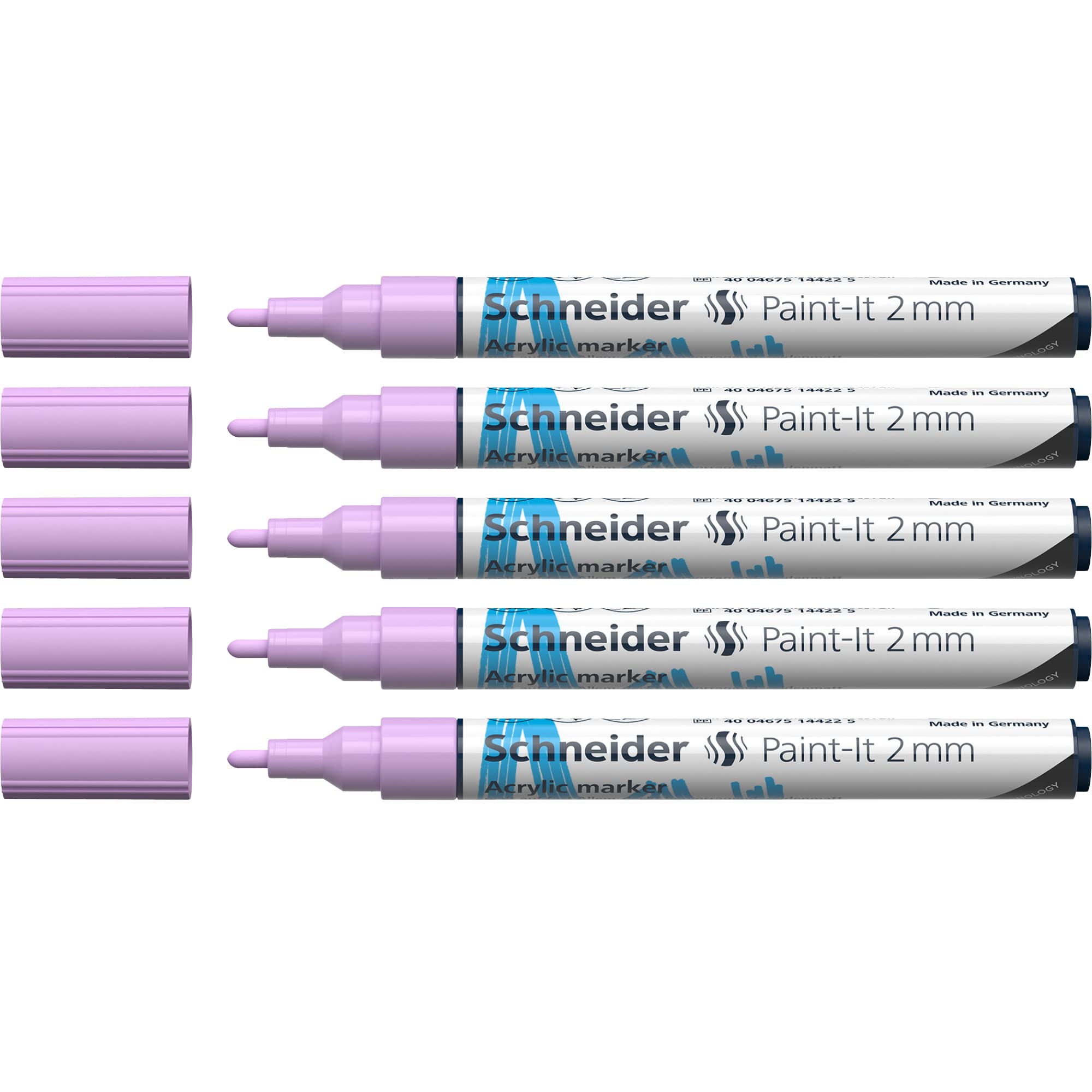 schneider-paint-it-310-acrylmarker-2-mm-5er-pack-pastell-pink image 7
