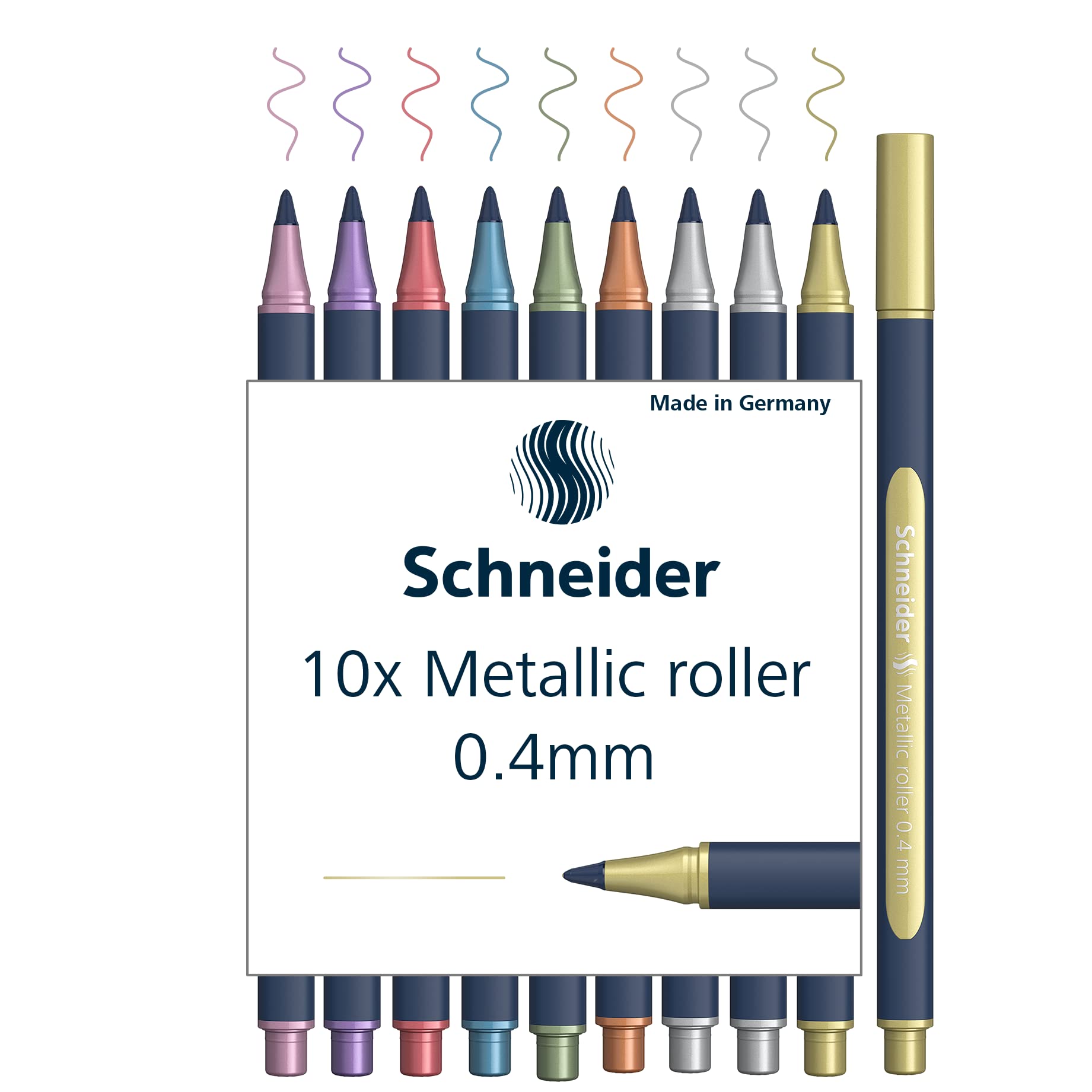schneider-paint-it-metallic-rollerball-050-0-4-mm-sortiert-10-st-ck image 1