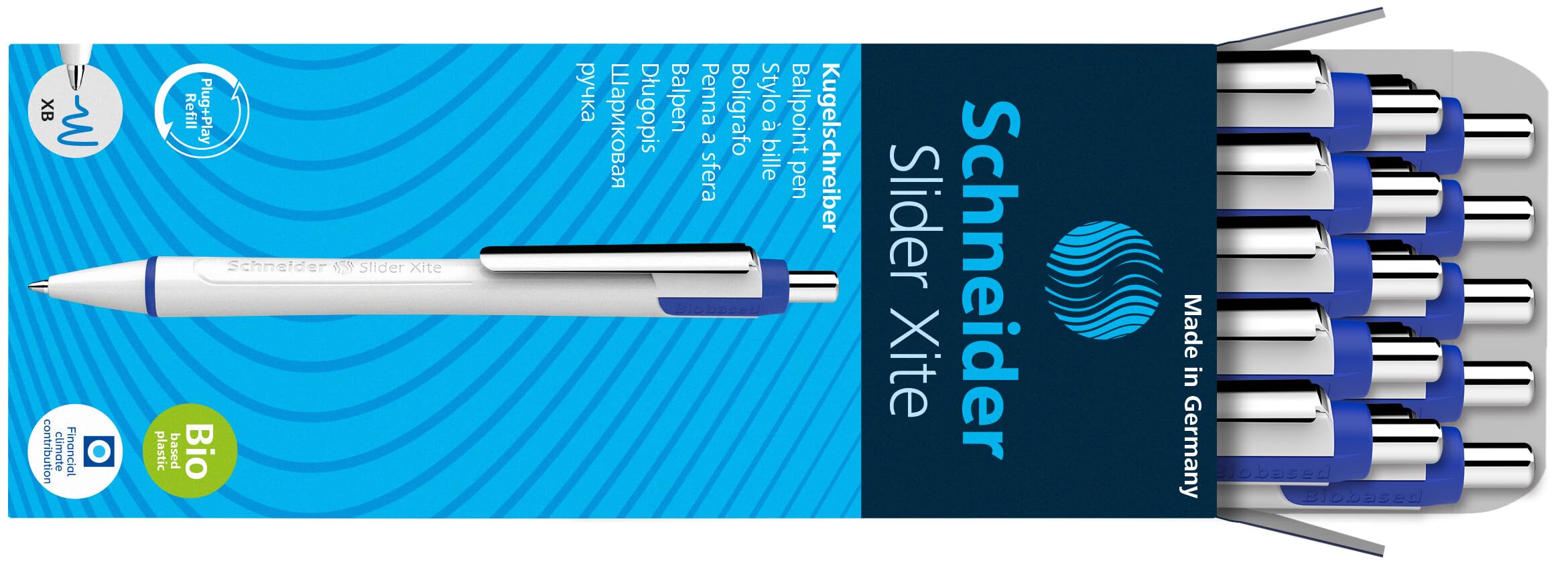 schneider-slider-xite-kugelschreiber-xb-blau-10-st-ck-dokumentenecht image 6