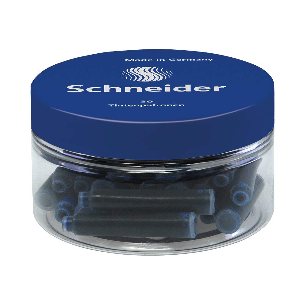schneider-tintenpatronen-standard-k-nigsblau-30-st-ck-runddose image 1