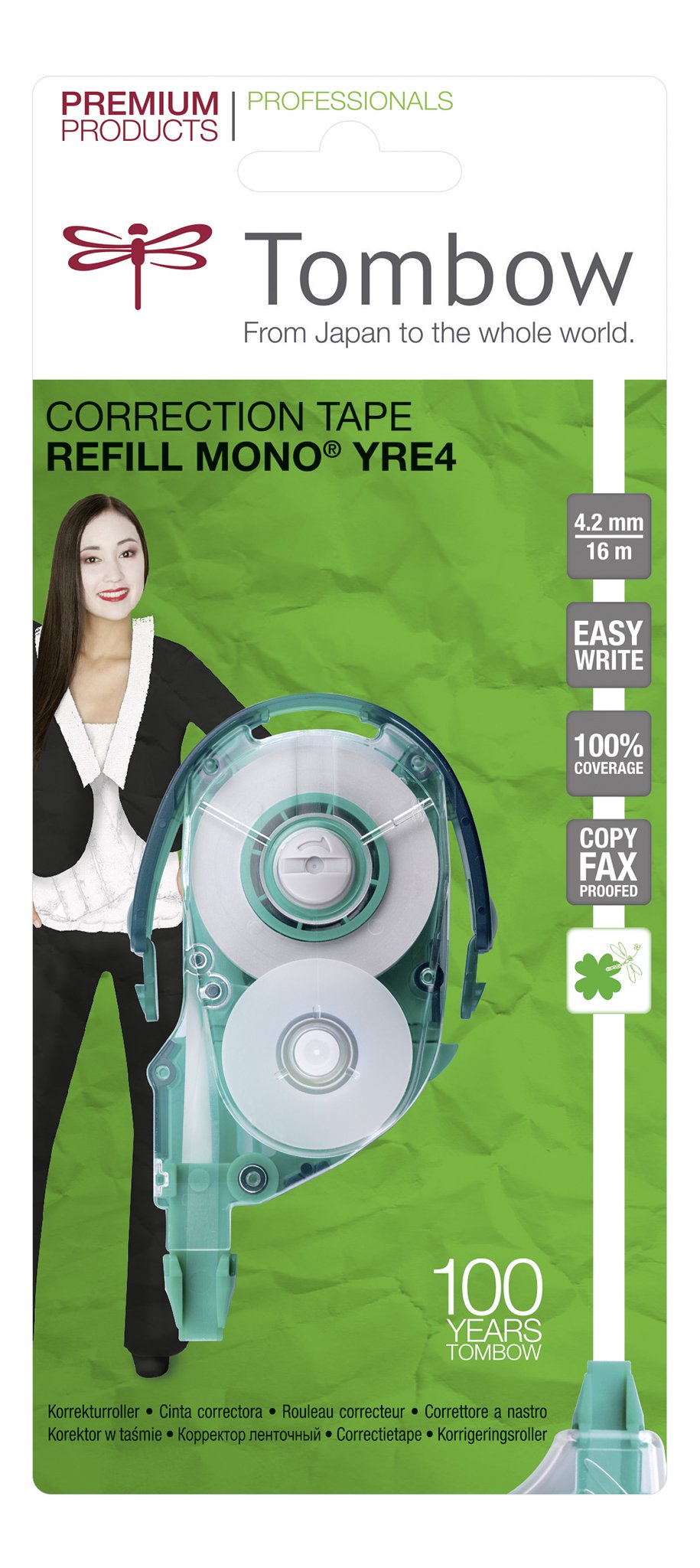 tombow-mono-ct-yxe4-nachf-llkassette-korrekturroller-4-2-mm-x-16-m-6er-officepac image 2