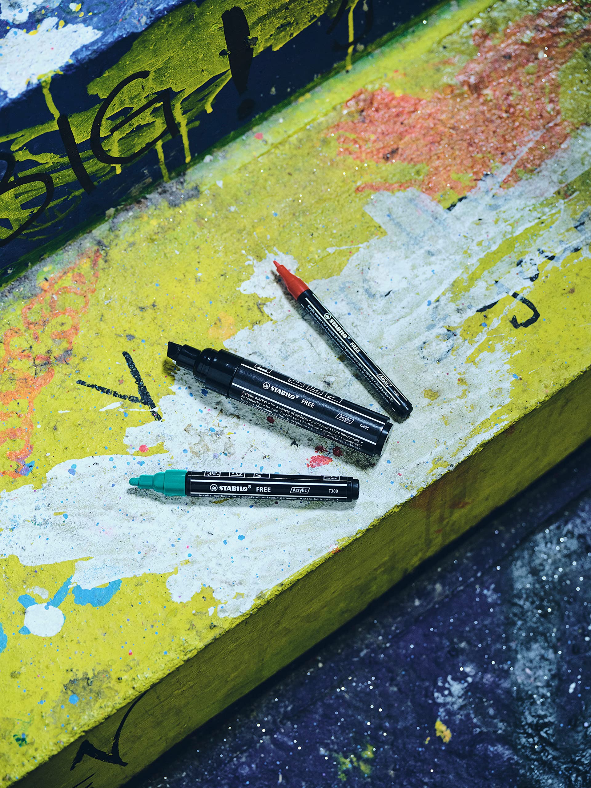 stabilo-free-acrylic-t100-t300-t800c-acrylmarker-3er-pack-schwarz image 4
