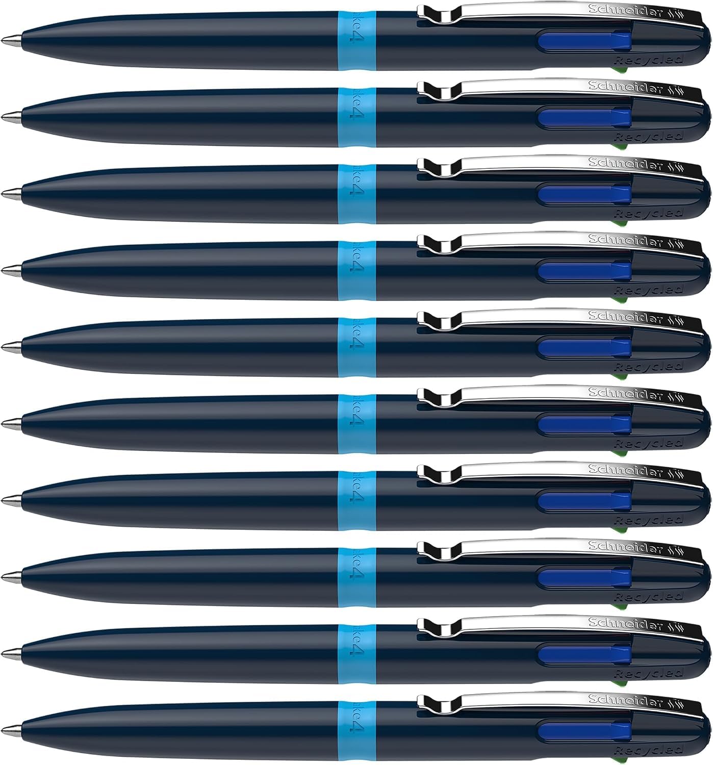 schneider-take-4-mehrfarb-kugelschreiber-4-in-1-wei-hellblau-10-st-ck image 7