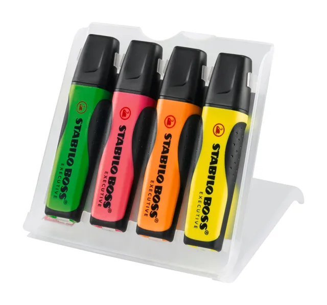 stabilo-boss-executive-premium-textmarker-4er-etui image 1