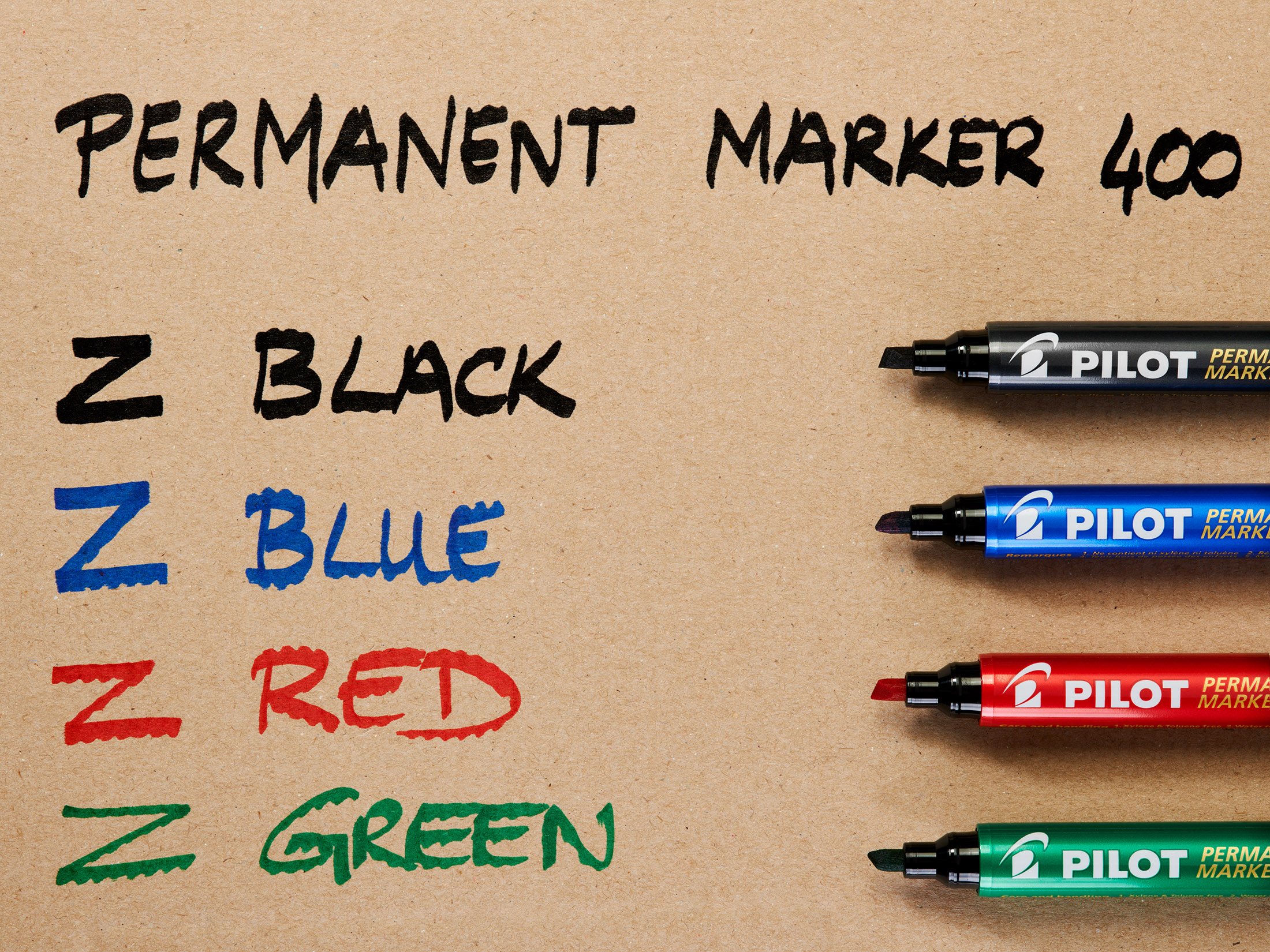 pilot-permanent-marker-400-keilspitze-1-0-4-0-mm-4er-set-blau-schwarz image 5