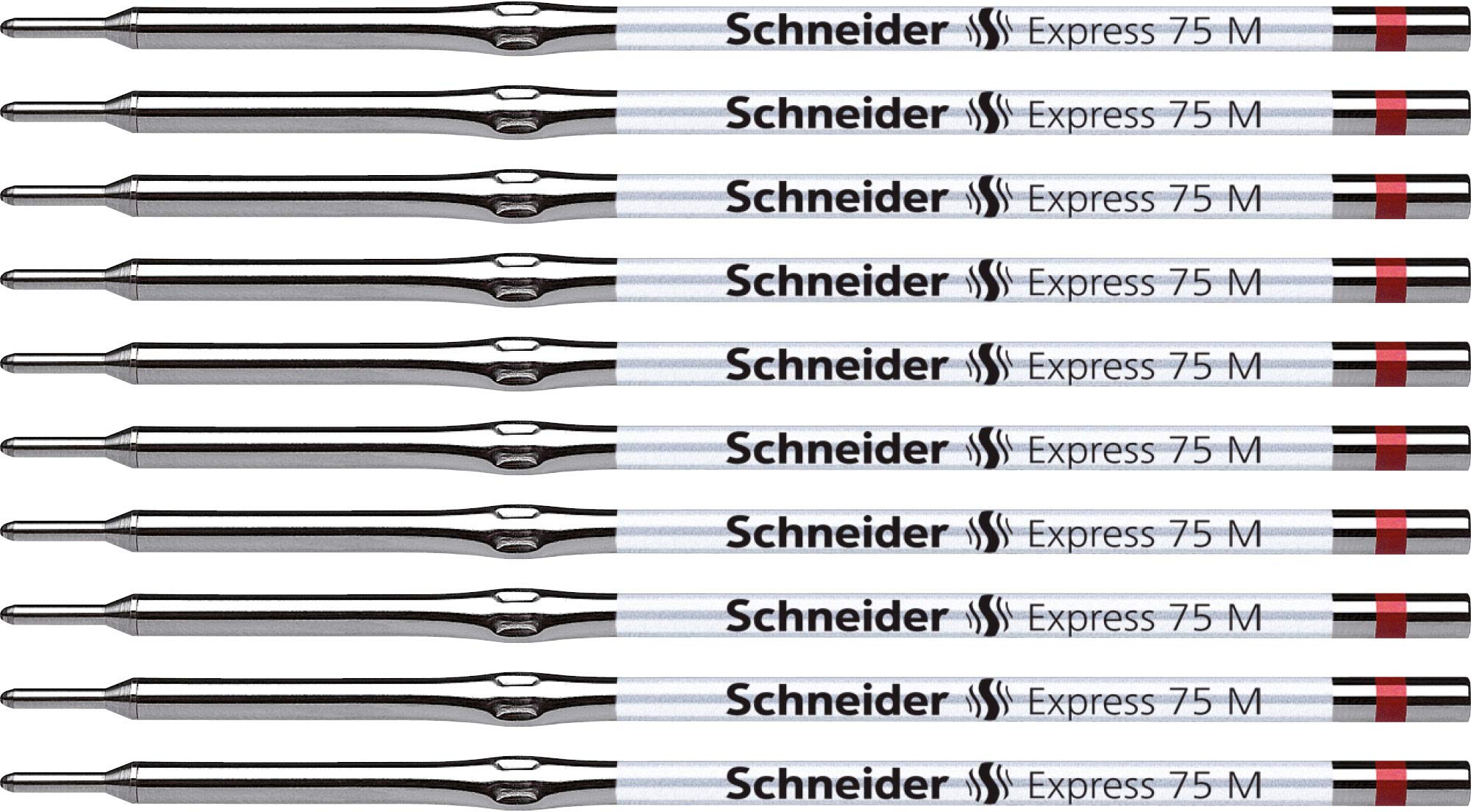 schneider-75-kugelschreibermine-m-silber-10er-pack-7519-silver image 2