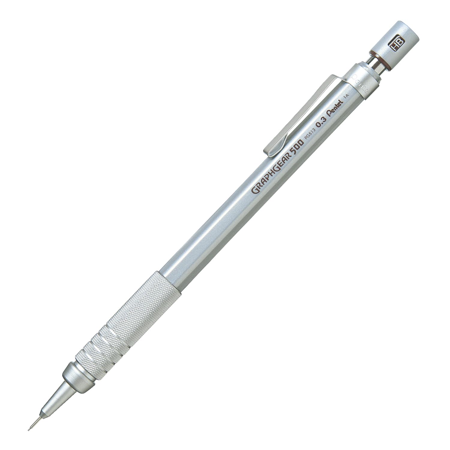 pentel-graphgear-500-pg515-druckbleistift-0-5-mm-hb-mit-metall-griffzone image 7