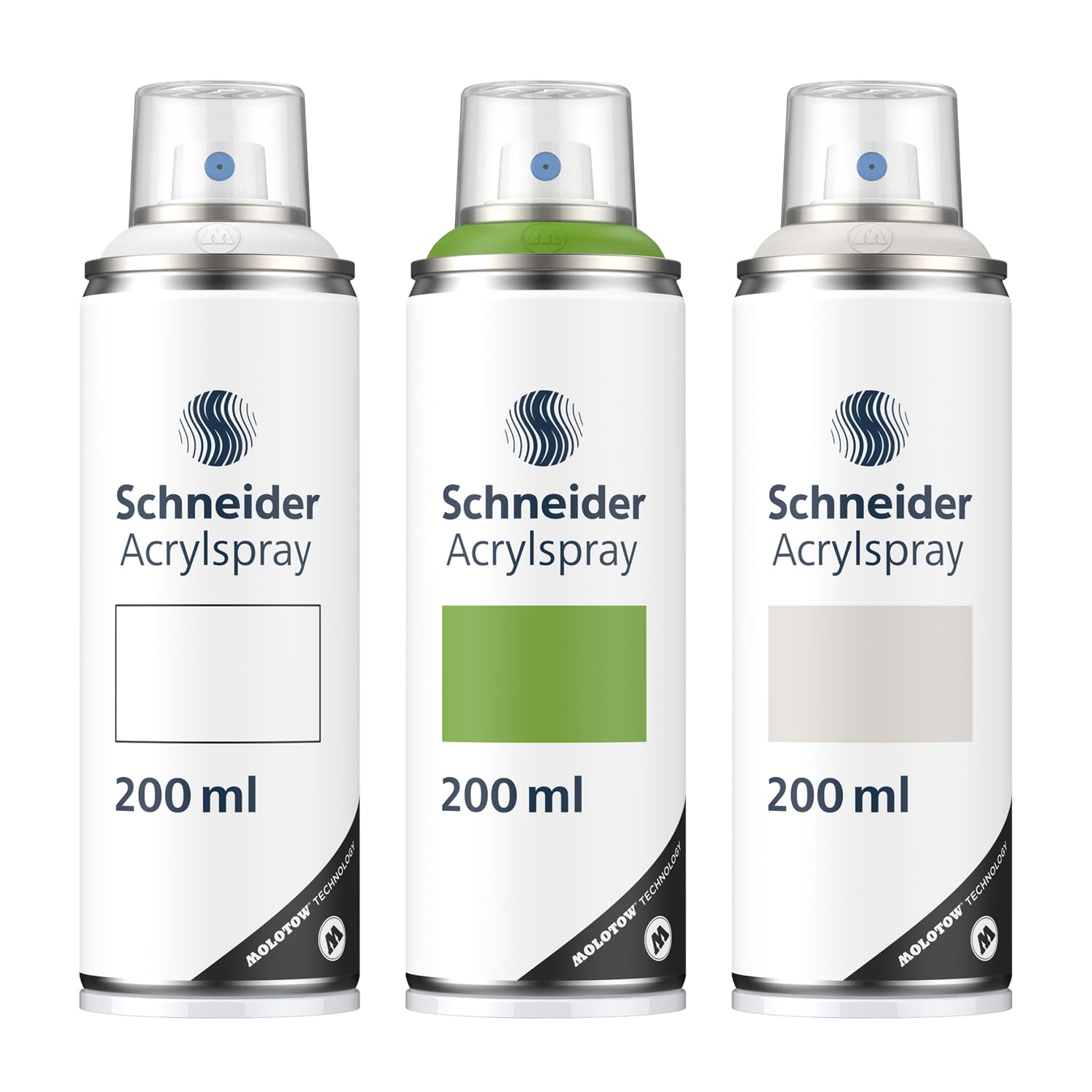 schneider-paint-it-030-supreme-diy-acryllack-3er-set-acryl-spray-3-x-200-ml-wei- image 1