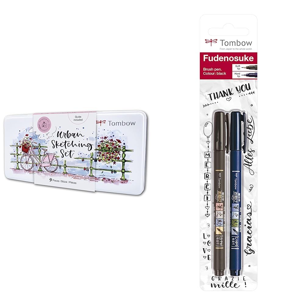 tombow-urban-sketching-set-9-teilig-mit-abt-irojiten-anleitung image 6