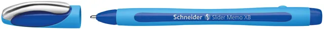 schneider-slider-memo-xb-kugelschreiber-mit-kappe-blau image 1