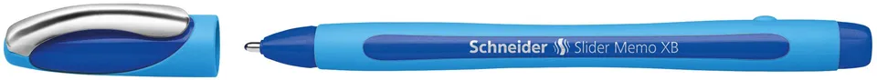 schneider-slider-memo-xb-kugelschreiber-mit-kappe-blau image 1