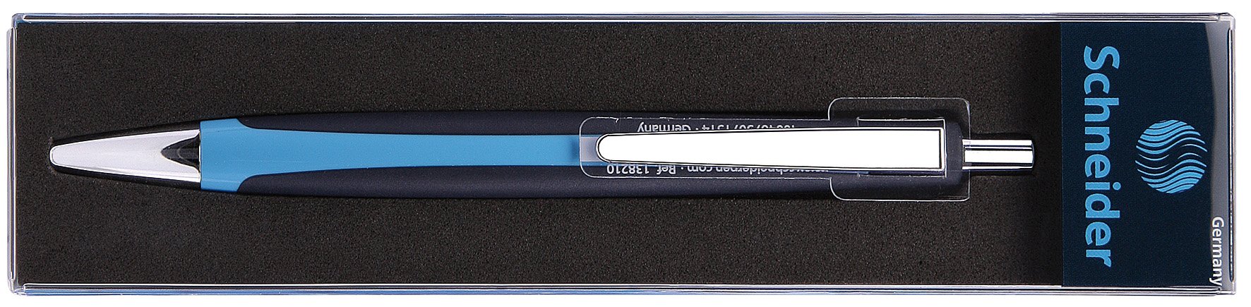 schneider-contrast-druckkugelschreiber-m-blau-blau-anthrazit image 8