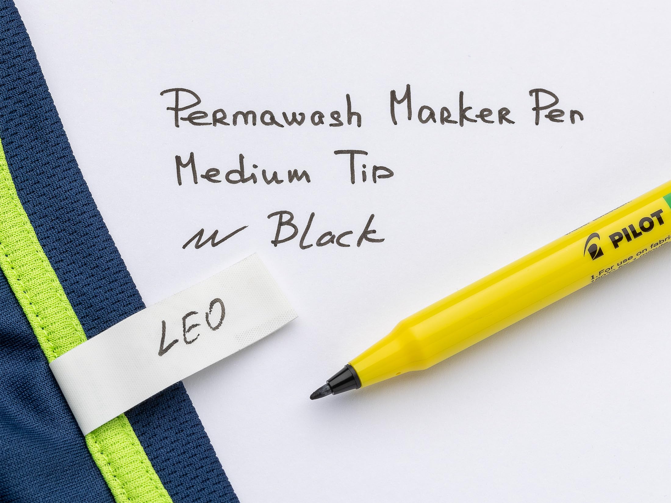 pilot-permawash-textilmarker-1-0-mm-2er-set-schwarz image 4