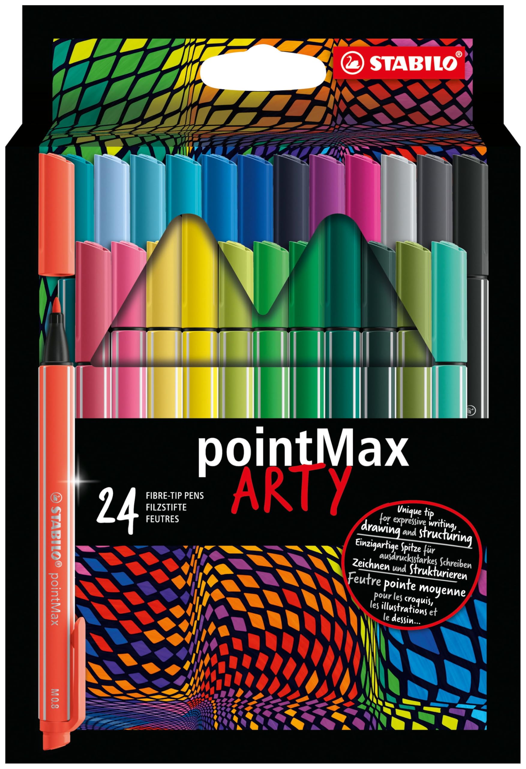 stabilo-pointmax-filzschreiber-0-8-mm image 1