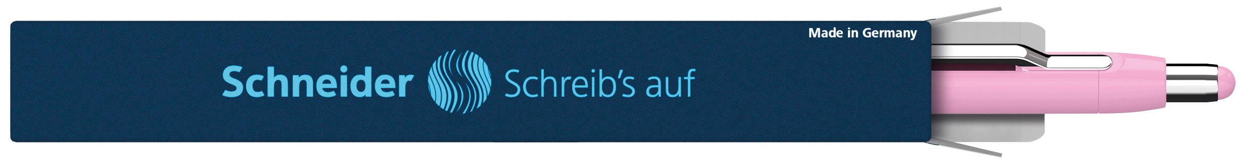 schneider-epsilon-druckkugelschreiber-xb-blau-rosa-violett image 2