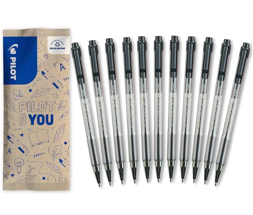 pilot-bps-matic-kugelschreiber-schwarz-fein-0-7-mm-10-1-gratis-pack image 8