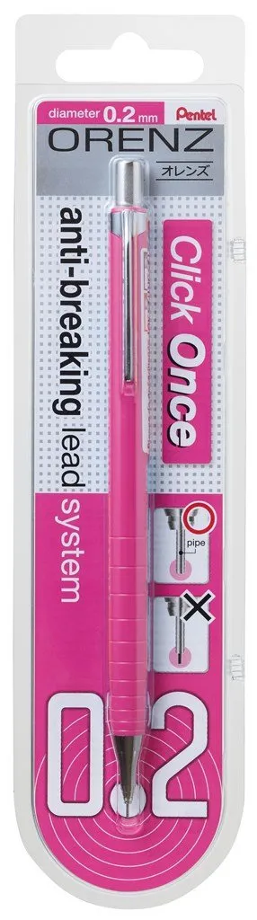pentel-orenz-pp502-druckbleistift-0-2-mm-b-pink image 1
