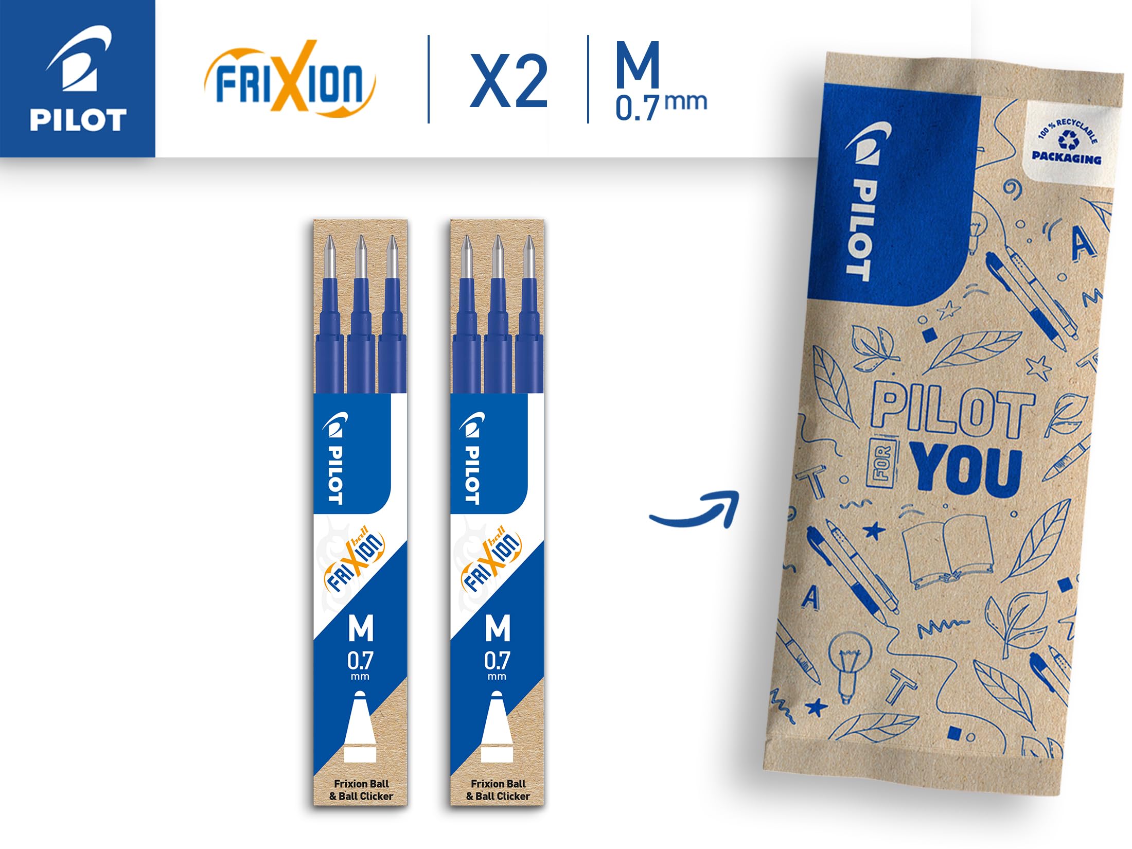 pilot-frixion-ersatzminen-0-7-gel-nachf-llminen-blau-6-st-ck image 2