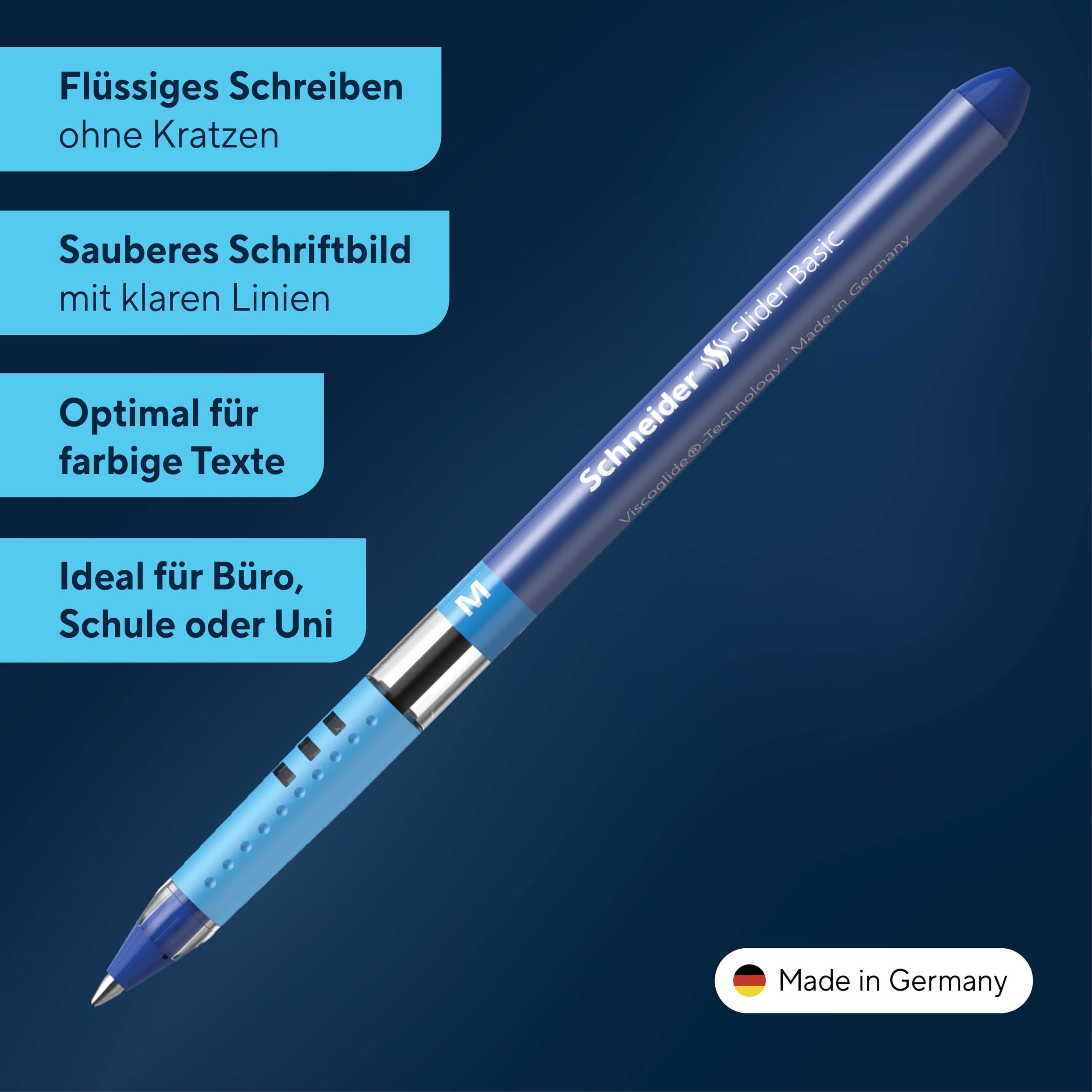 schneider-slider-basic-151294-kugelschreiber-xb-4er-etui-sortiert image 2