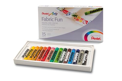 pentel-fabric-fun-pts-15-stoffmalkreide-15er-etui image 7