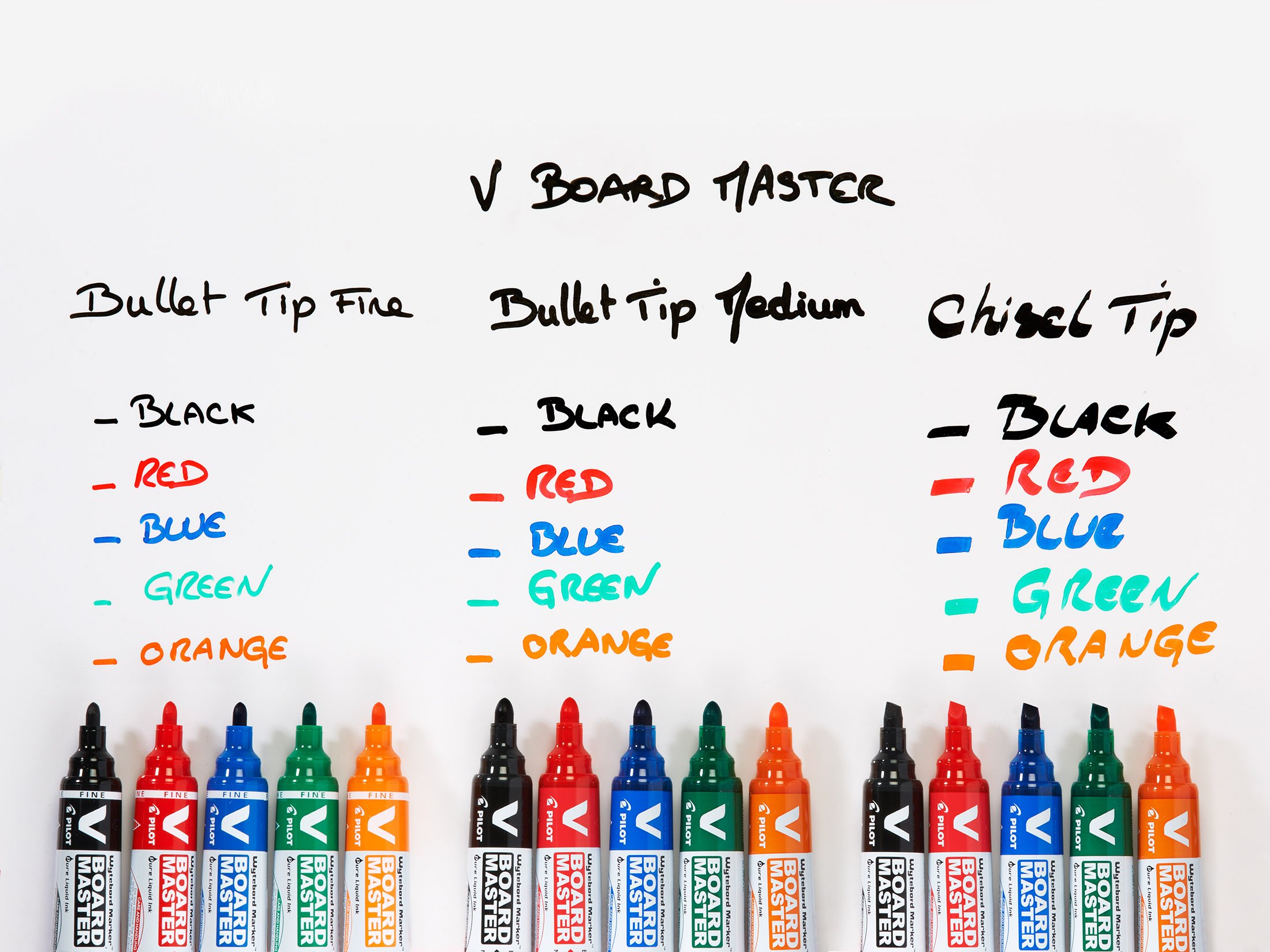 pilot-v-board-master-whiteboardmarker-blau-mittlere-spitze-set-10-marker-10-nach image 6