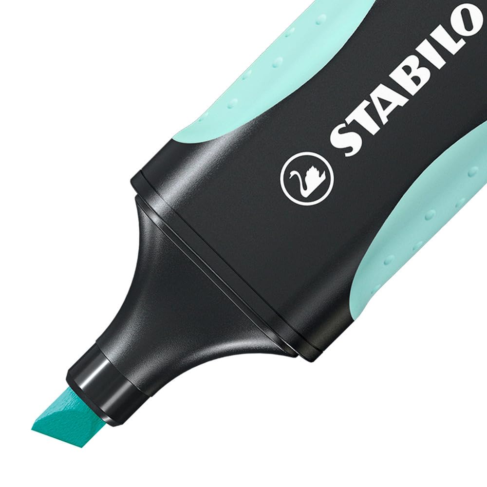 stabilo-green-boss-pastel-textmarker-keilspitze-2-5-mm-4-pastellfarben image 2