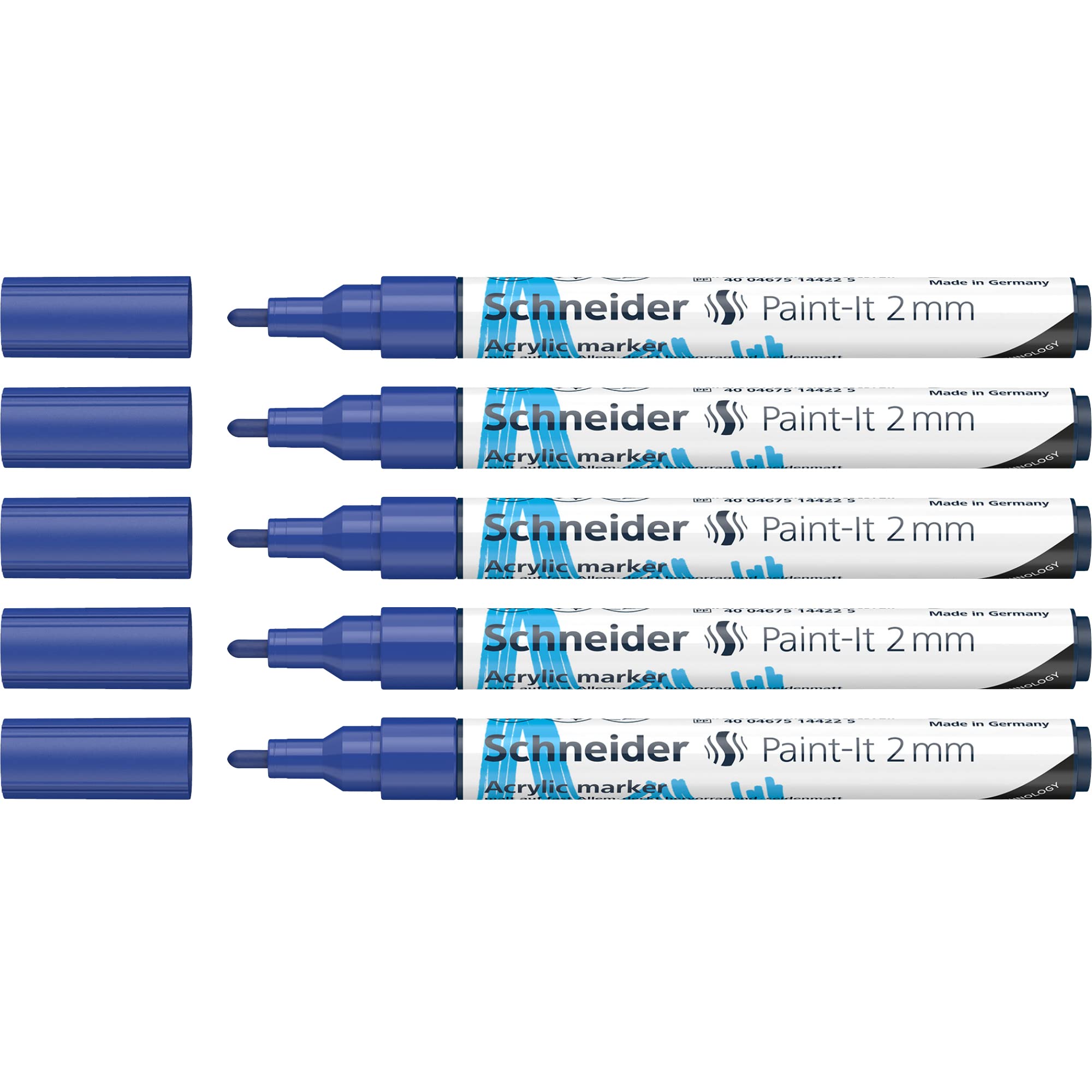 schneider-paint-it-310-acrylmarker-2-mm-5er-pack-pastell-pink image 8