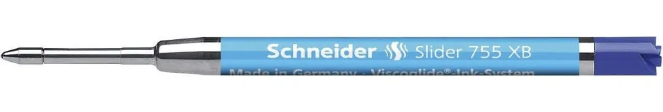 schneider-slider-755-xb-kugelschreibermine-blau-3er-blister image 1