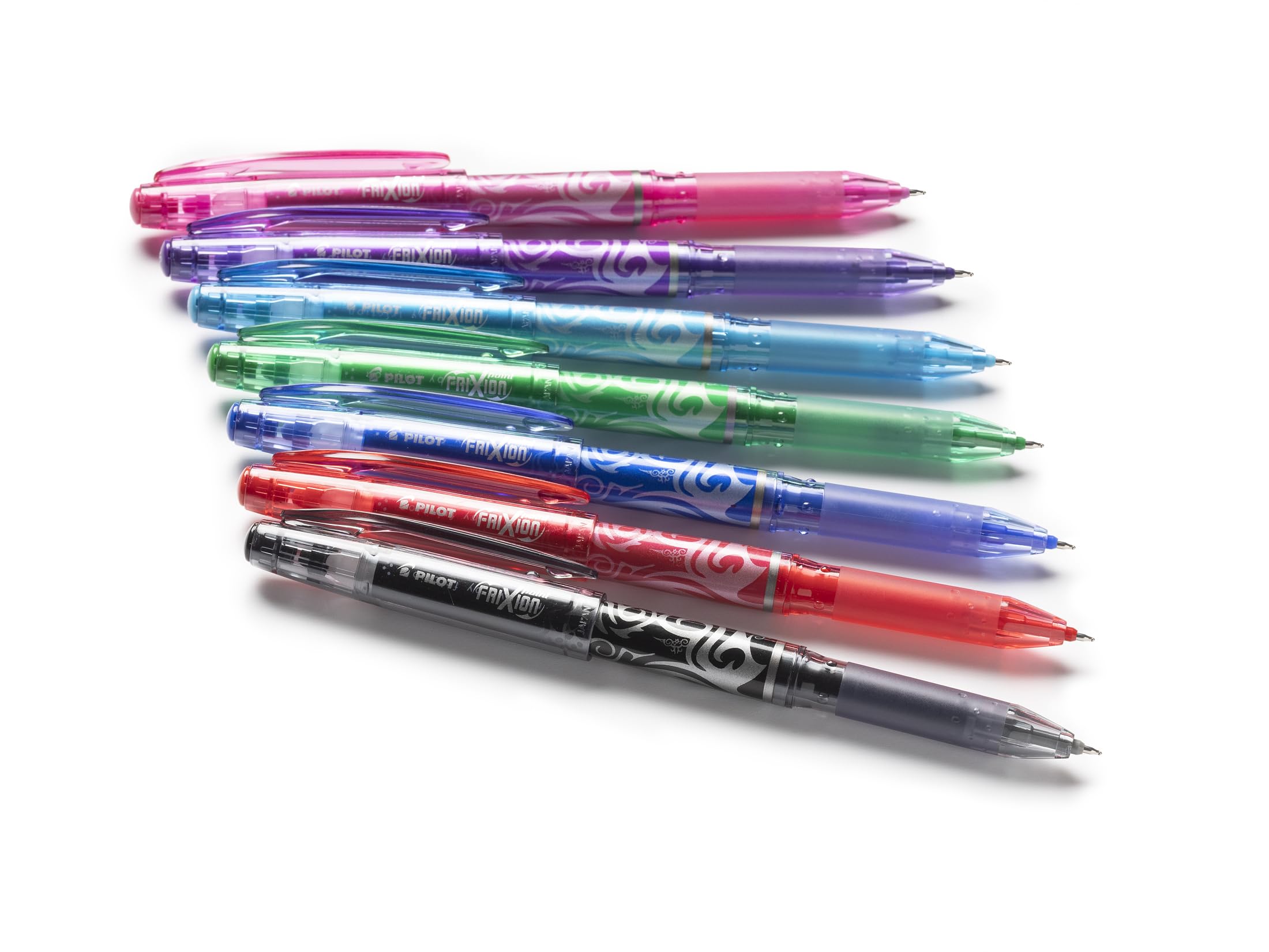 pilot-frixion-point-tintenroller-0-5-mm-4er-set-schwarz-blau-rot-gr-n image 5