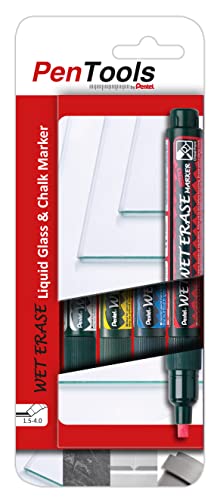 pentel-smw26-glas-marker-keilspitze-1-5-4-0-mm-4er-set image 7