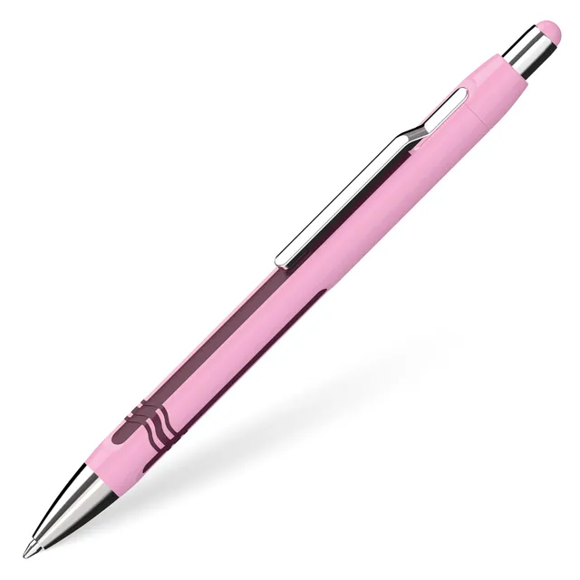 schneider-epsilon-druckkugelschreiber-xb-blau-rosa-violett image 1