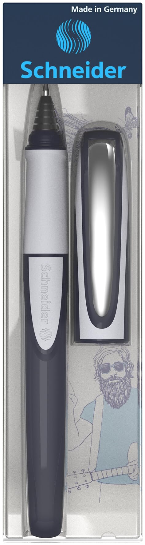 schneider-ray-tintenroller-m-blau-geh-use-tiefblau-hellgrau image 7