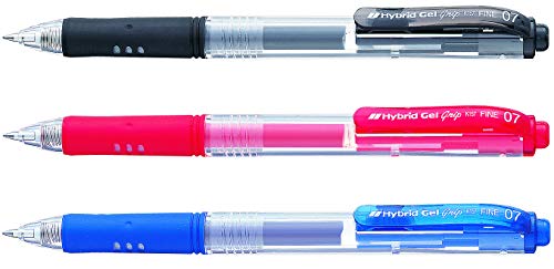 pentel-k157-c-hybrid-gel-grip-druck-tintenroller-0-7-mm-blau-12-st-ck image 6
