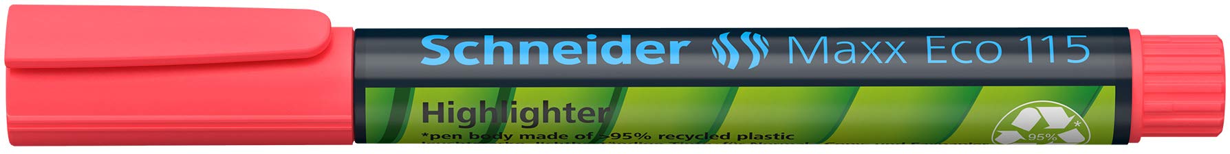 schneider-maxx-eco-115-textmarker-10er-pack-rot-nachf-llbar image 3