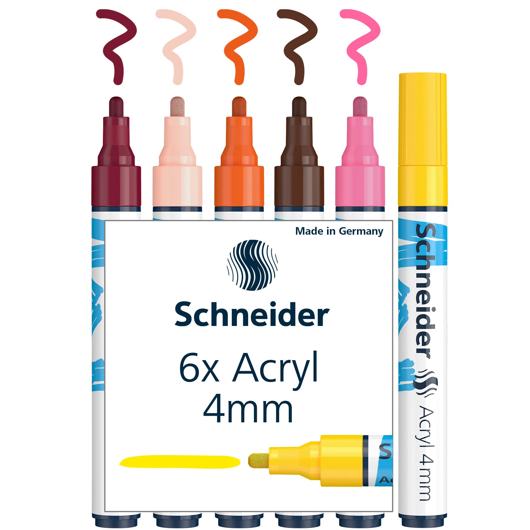 schneider-paint-it-acrylmarker-set-1-sortiert-2-mm-rundspitze-6-st-ck image 7