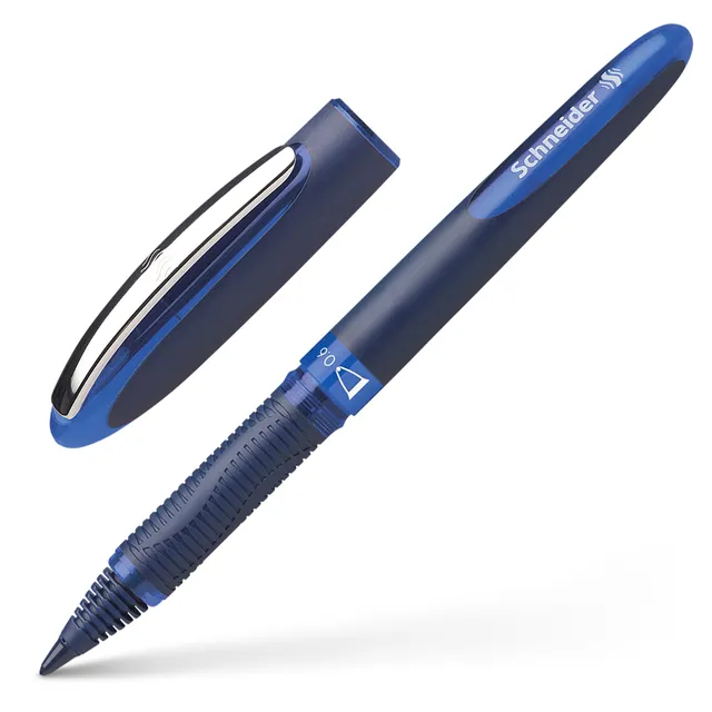 schneider-one-business-tintenroller-0-6-mm-dokumentenecht-blau image 1