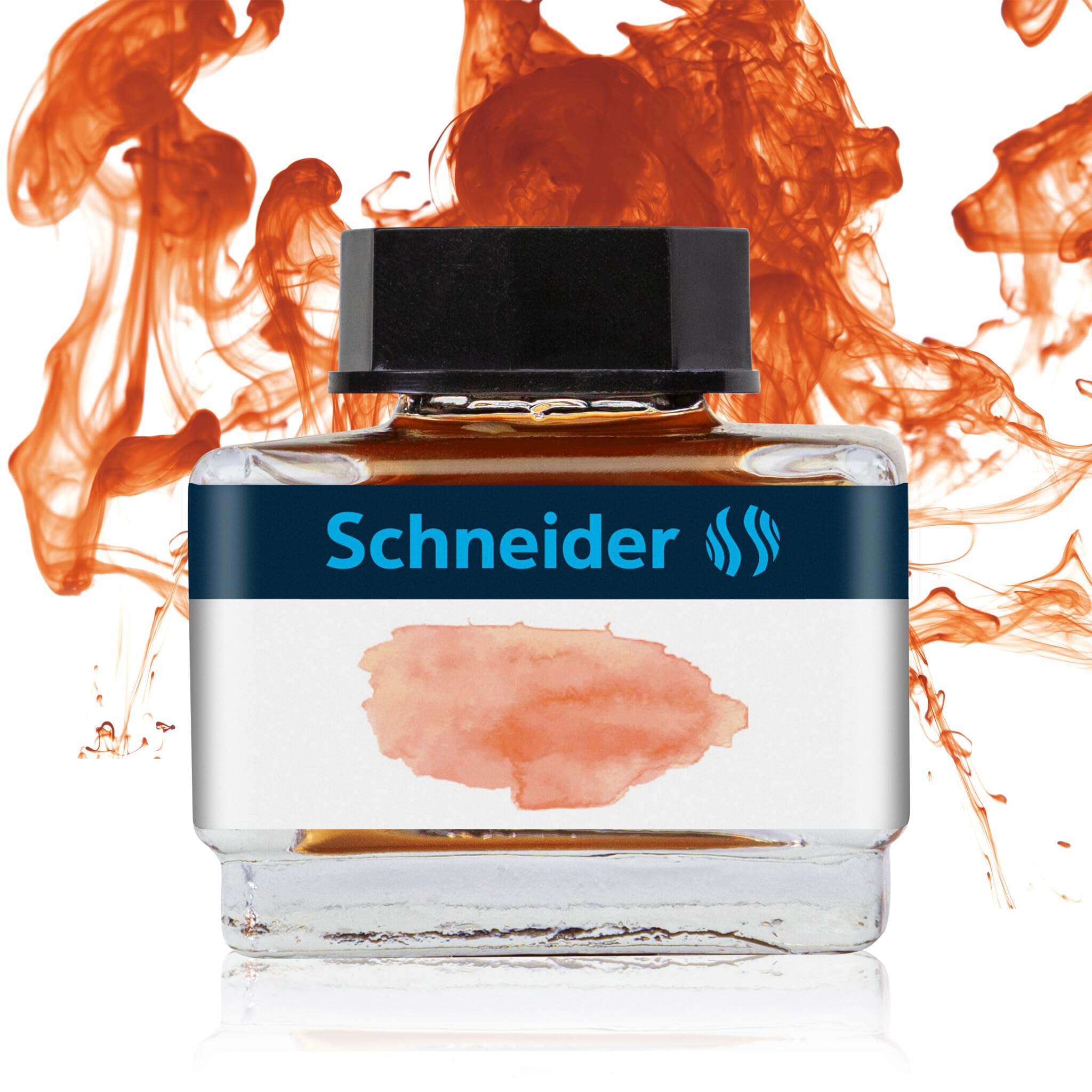 schneider-tintenfass-pastell-15-ml-apricot-f-llertinte-im-glas image 1