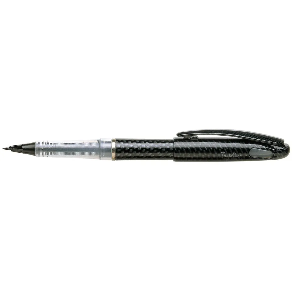 pentel-tradio-stylo-trj60-a-tintenfederhalter-nachf-llbar-silber image 1