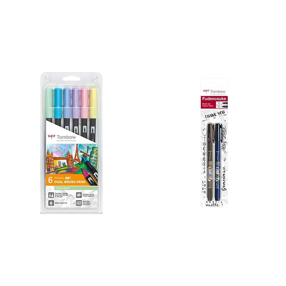 tombow-abt-dual-brush-pen-6er-set-pastell-fasermaler-mit-doppelspitze image 6
