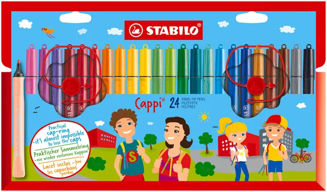 stabilo-cappi-filzstift-mit-kappenring-ca-1-mm image 1