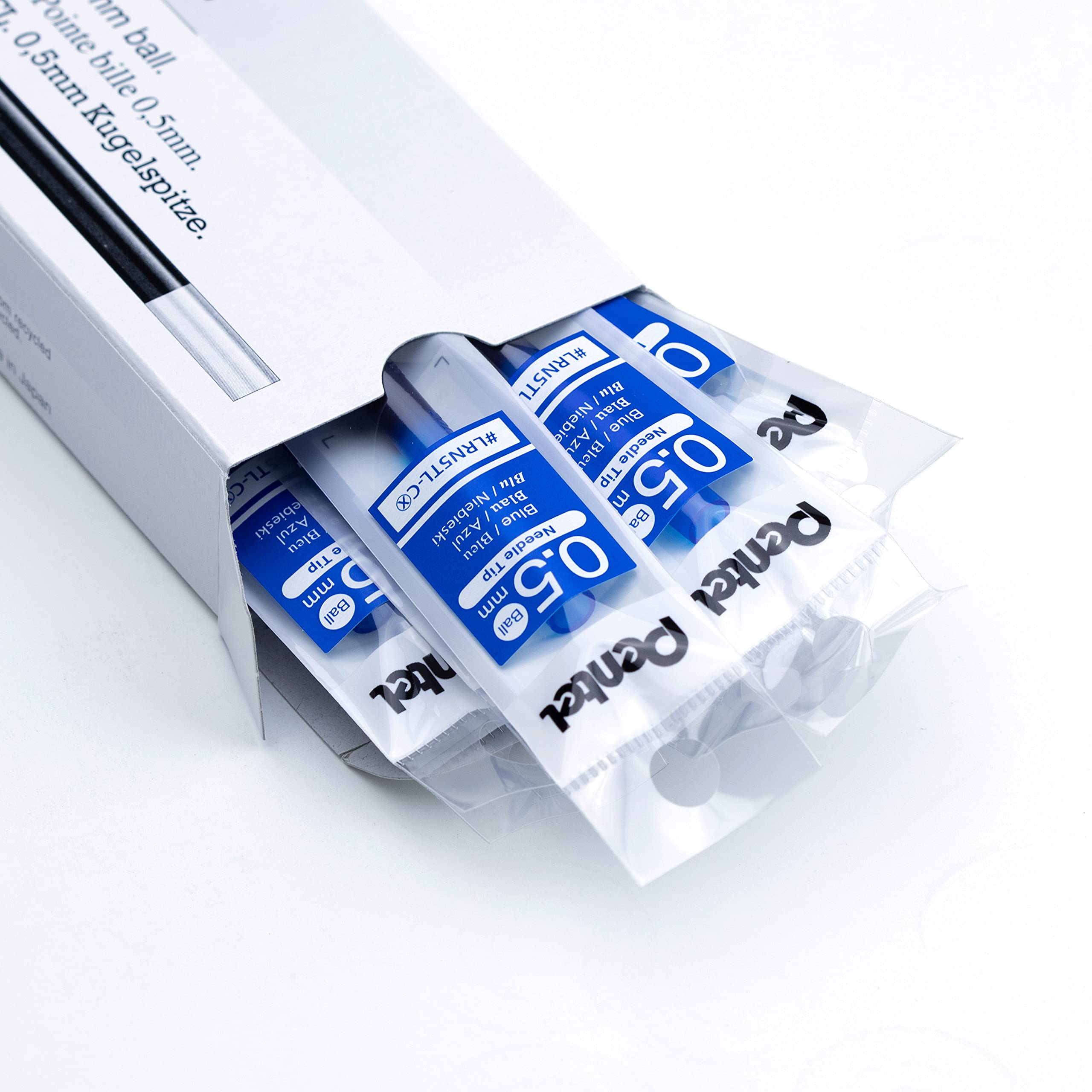 pentel-energel-pure-lrn5tl-nachf-llmine-0-5-mm-blau-12-st-ck image 3